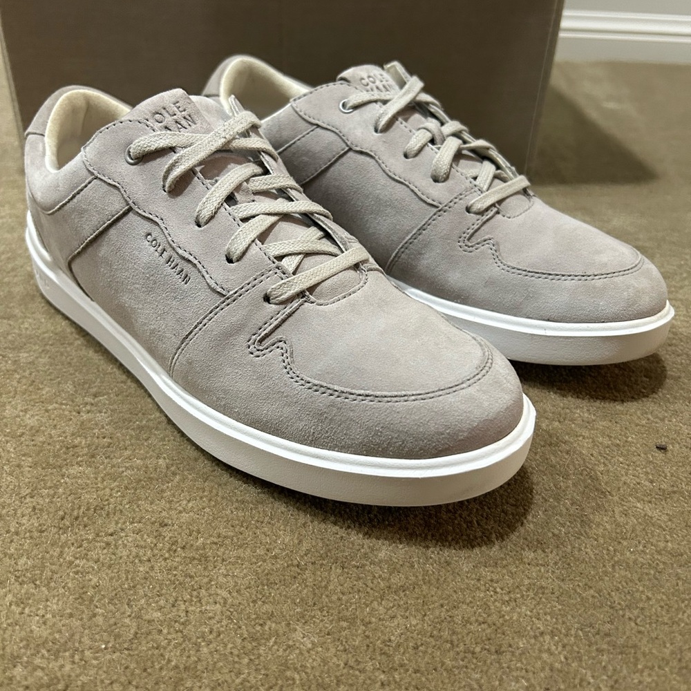 Cole Haan Women's Gray Nubuck Sneakers size 9